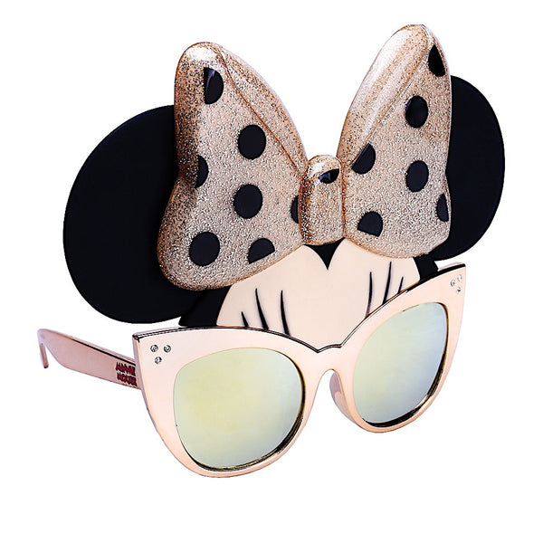 Minnie Mouse Rose Gold Bow Sun-Staches®