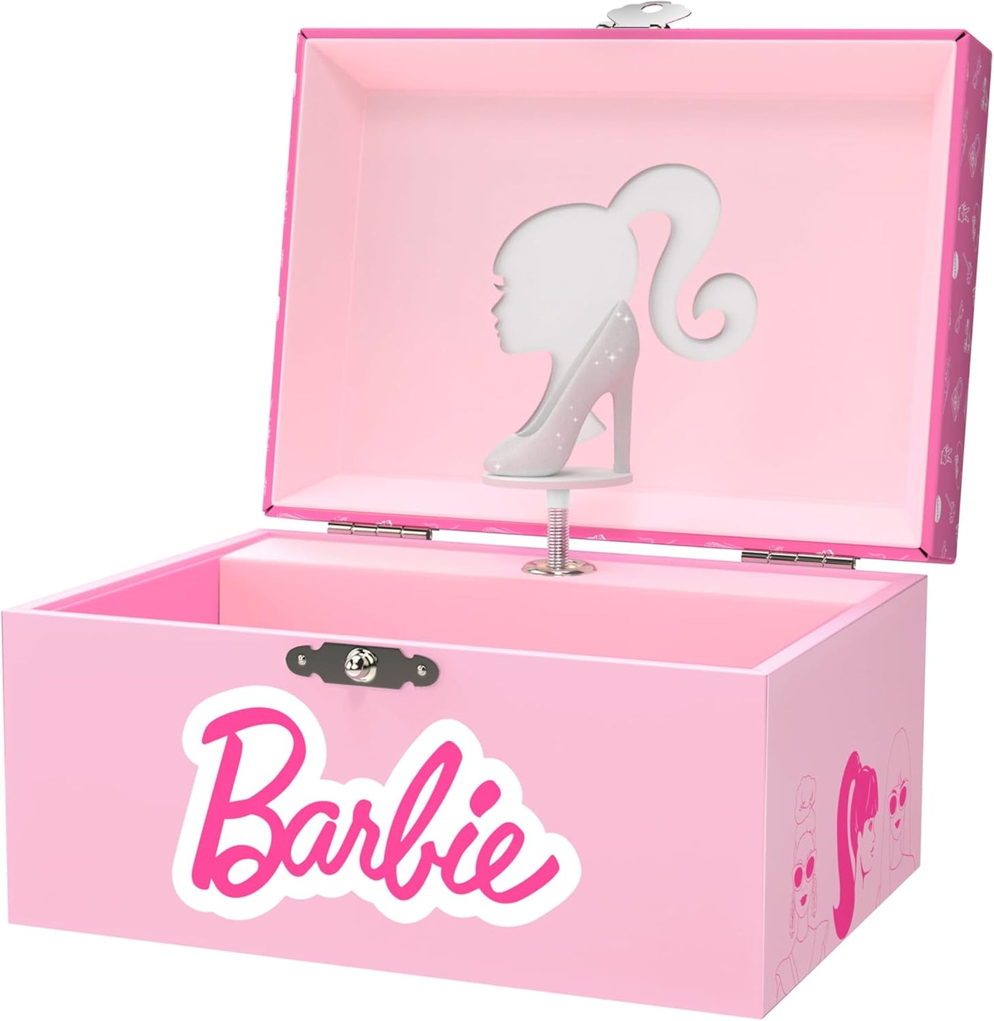 Barbie Storage Organizer for Accessories - Musical Jewelry Box