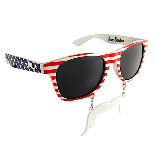 Celerate July 4th in style! Nothing says 'it's time to party America!' like these American Sunglasses