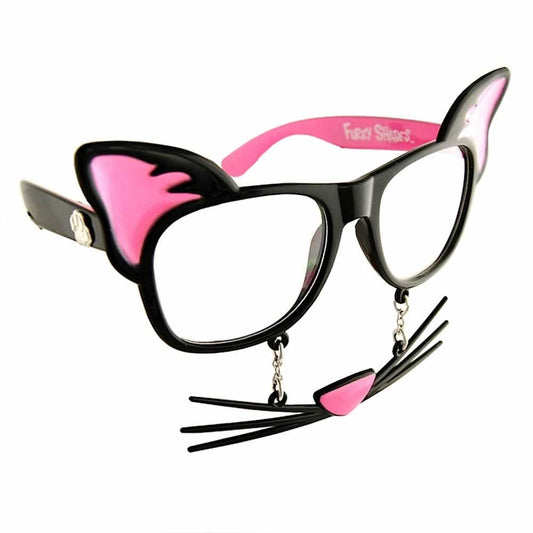 Cat Glasses with Whiskers