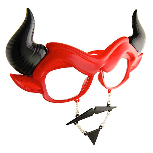 Devil Horns Clear Lens Sun-Staches