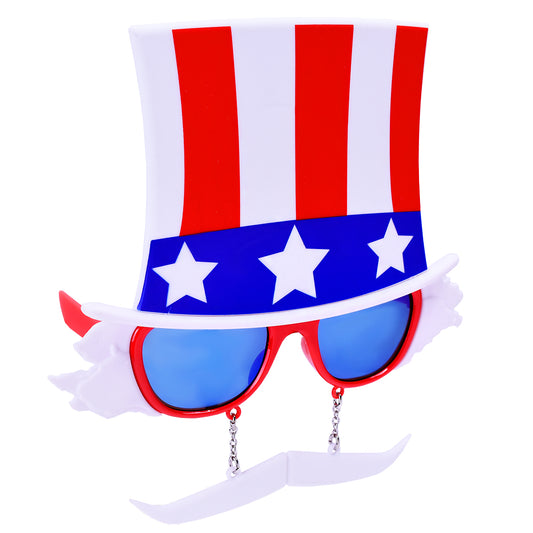 Uncle Sam Costume Glasses - 4th of July Gifts