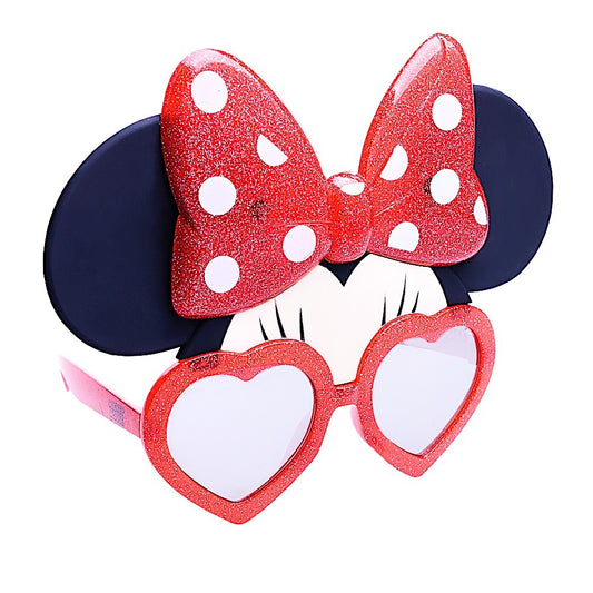Disney's Red Glitter Minnie Mouse Sun-Staches®