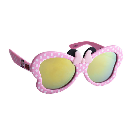 Minnie Mouse Pink and White Polka Dot Lil' Characters Sun-Staches