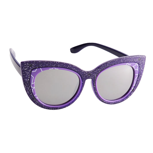 Purple Glitter Cateye Arkaid Sunglasses