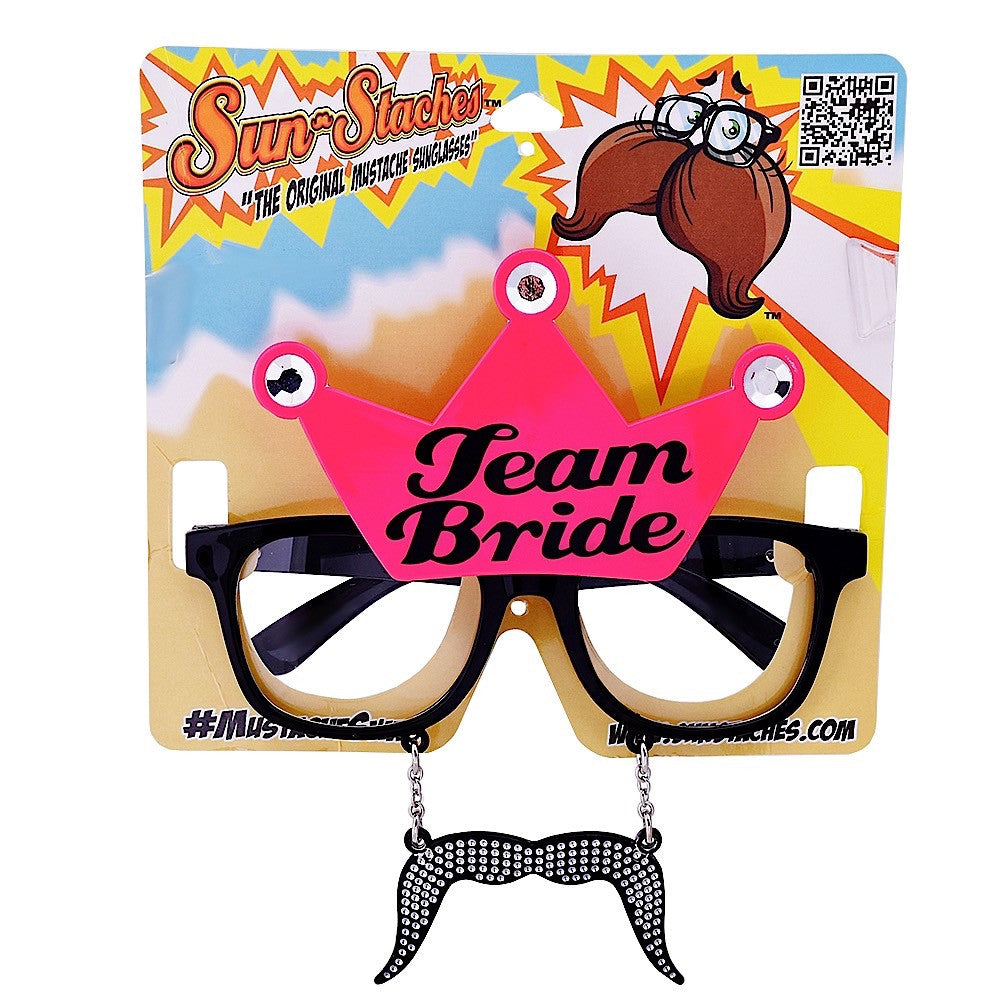 Team Bride Glasses great for wedding party gifts