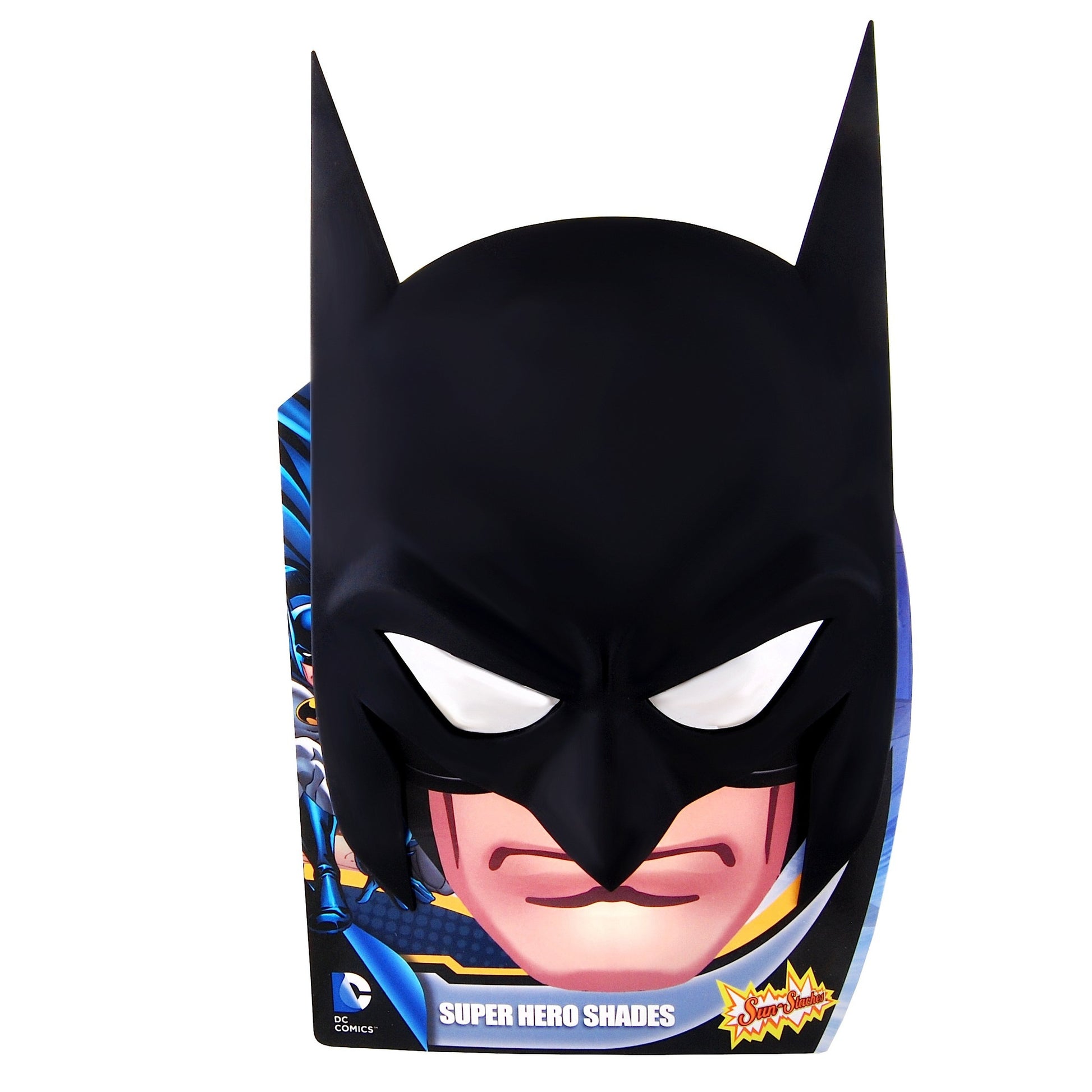 Hide your secret identity with these Batman Dark Knight Sun-Staches.