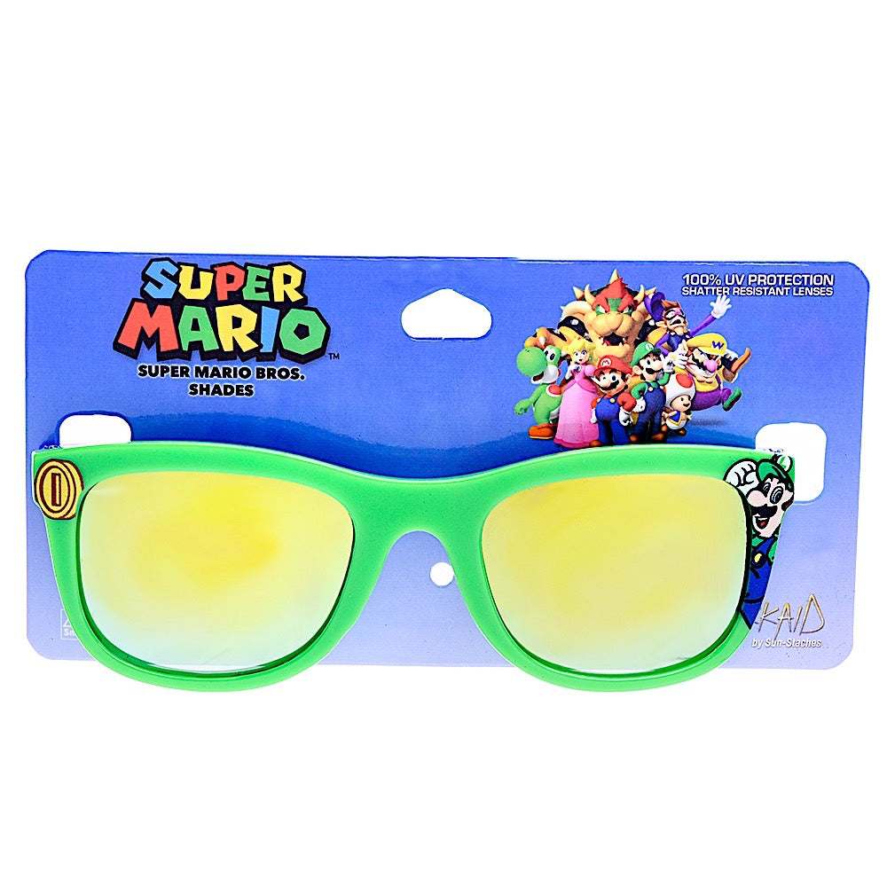 Luigi Kids Green Arkaid Sunglasses
