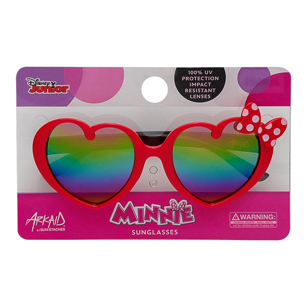 Minnie Mouse Heart Frame with Bow Sunglasses