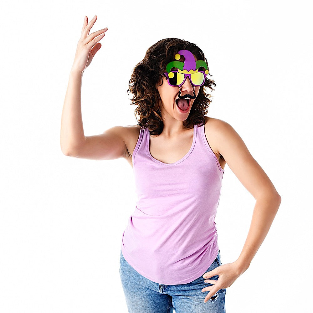 Mardi Gras Glasses for Mardi Gras Party Favors