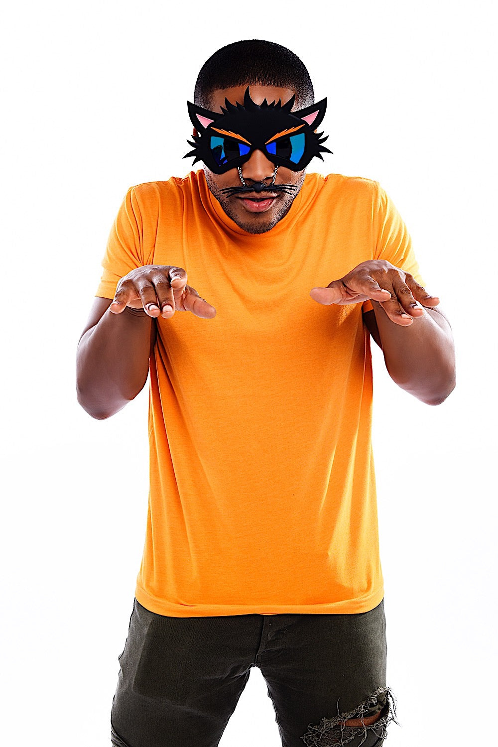 Spooky Cat Costume Sunglasses