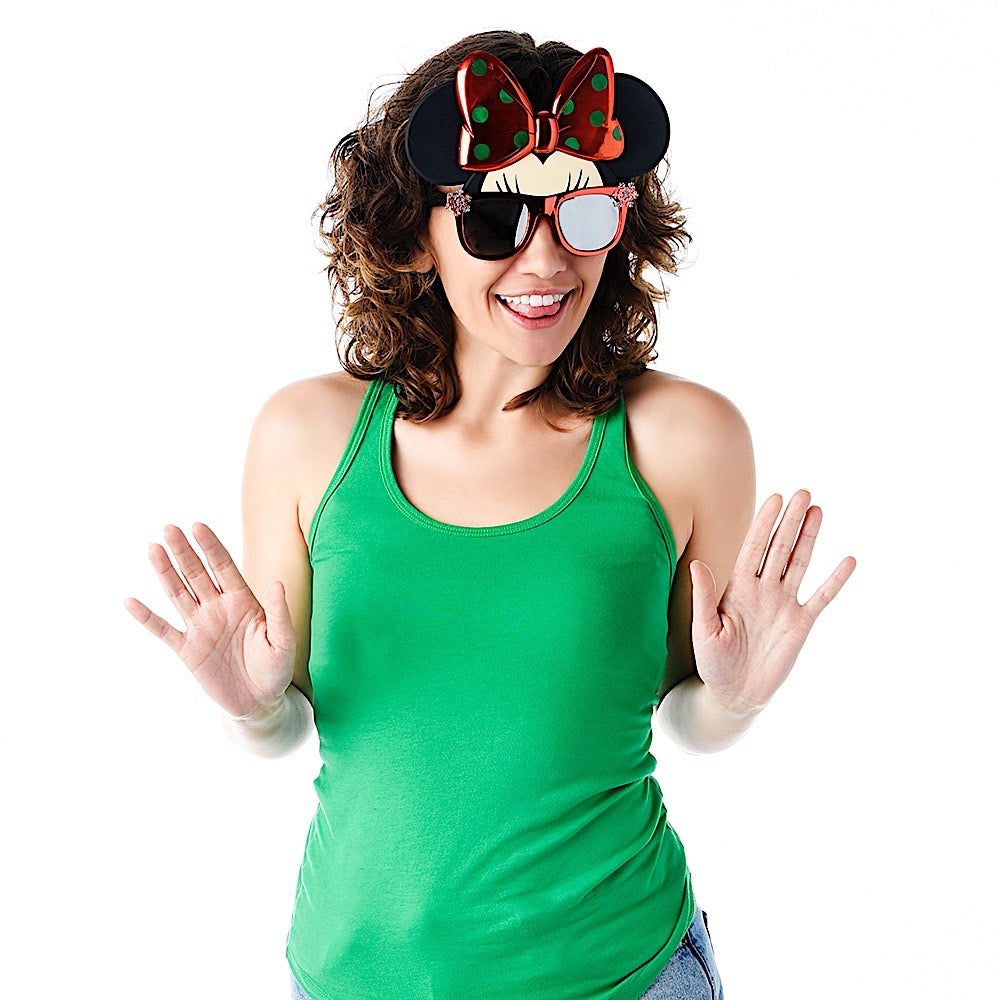 Minnie Mouse Holiday Sun-Staches