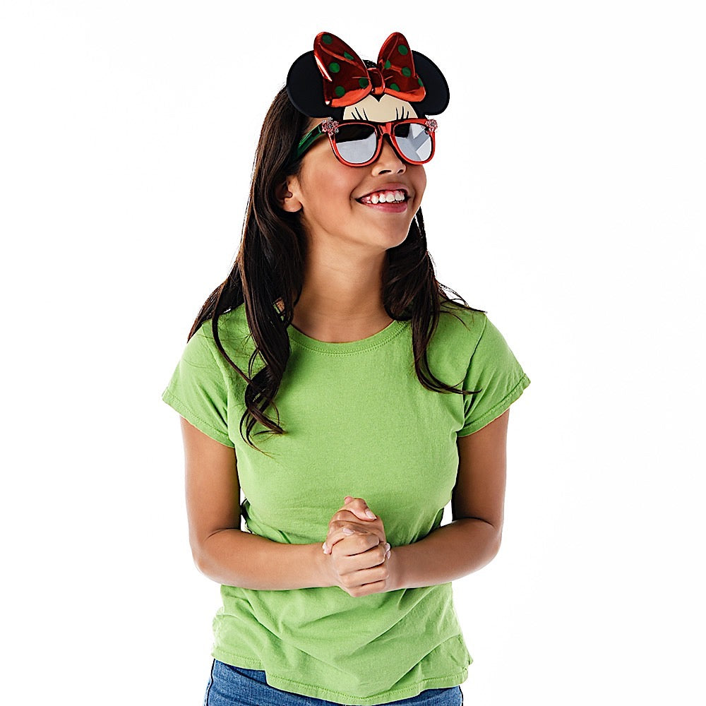 Minnie Mouse Holiday Sun-Staches